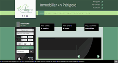 Desktop Screenshot of dordognepropertyagency.com